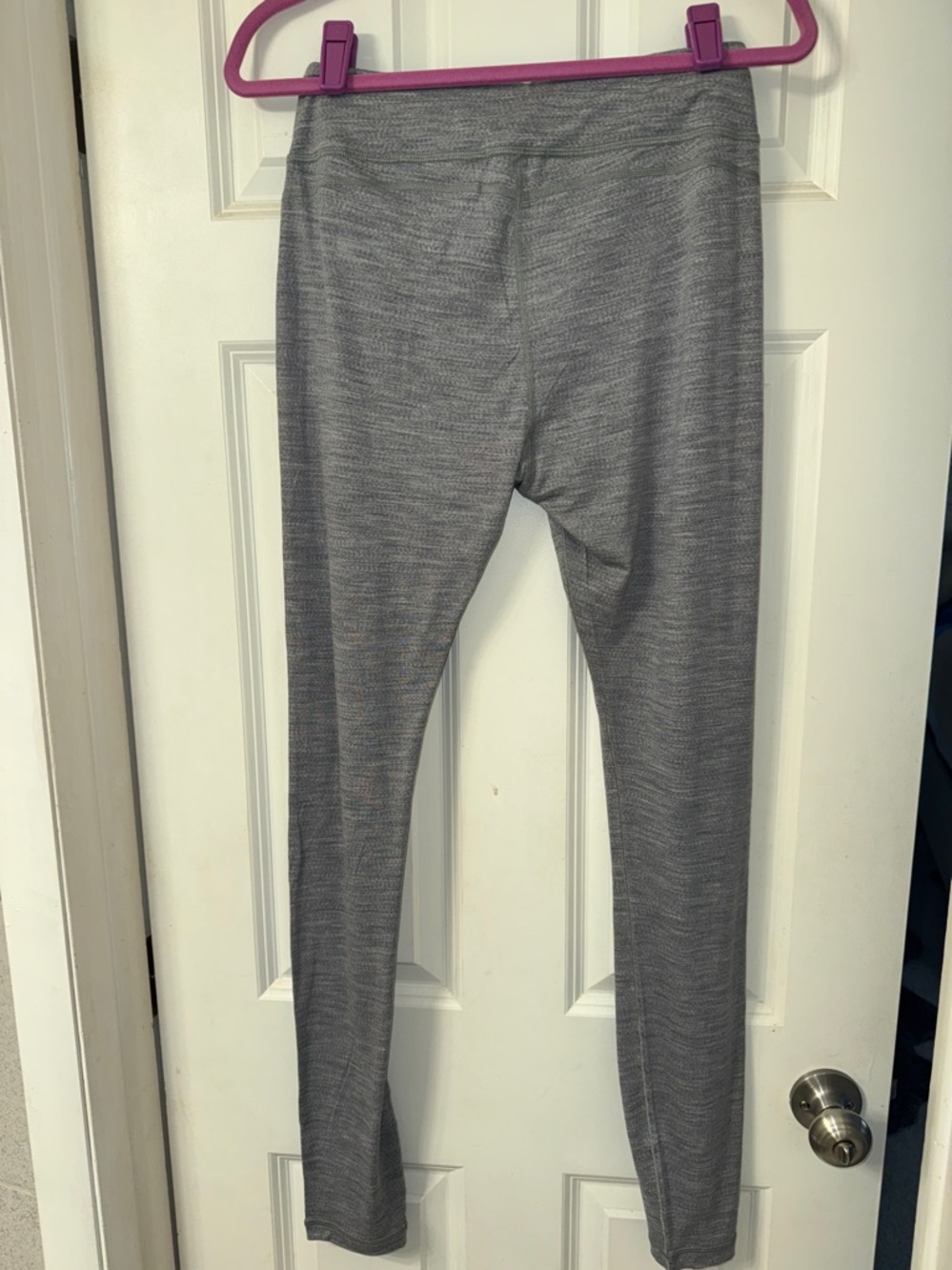 Smartwool Women's Gray Heather Leggings - Picture 3 of 5